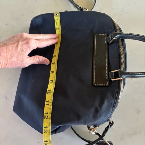 Dooney & Bourke Florentine Black Nylon Crossbody Purse - Picture 14 of 16